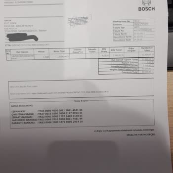 Bosch Fırın Pişirme Sorunu Ve Yetersiz Servis