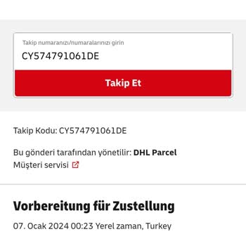 DHL Kargo Çok Sorumsuz