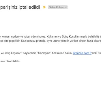 Amazon Ne Kadar Sipariş Verebileceğime Karışıyor!