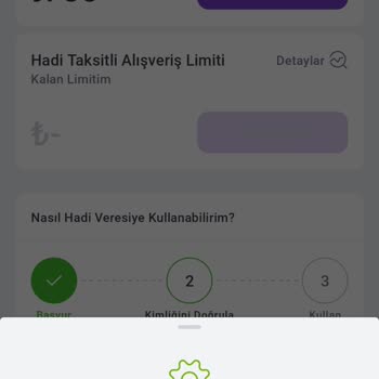 Hadi TOM Pay Hadi Veresiye Tom Limit Kullanılamıyor