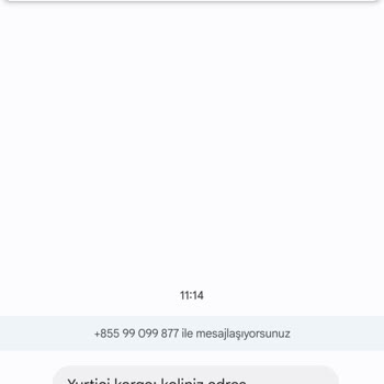 Gelen Mesaj PTT Kargoya Bağlanan Uzantısı