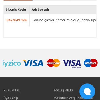 YKMkitap Siparişin Kargoya Verilmemesi