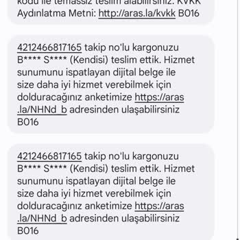 Aras Kargo Postabaşı Şubesi Kargomu Kaybetti