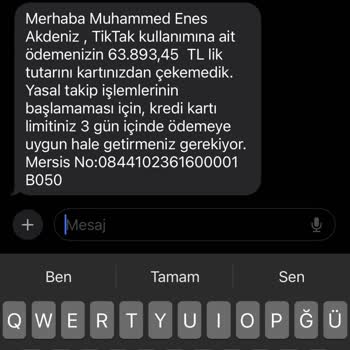 Tiktak Kaza Parası İstiyor Ama Kaza Yok