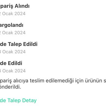 Sürat Kargo'nun İade Sürecinde Yaşanan Sorunlar