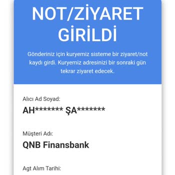 AGT Kurye (aynigunteslim.com) Kargom Adrese Ulaşmadı!