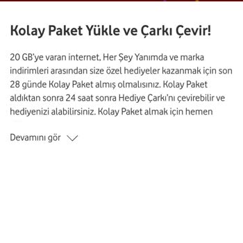 Vodafone Hediye Çarkı Problemi