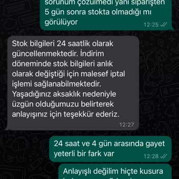 Stradivarius 4 Gün Sonra Siparişi İptal Etmek
