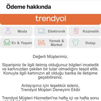 Trendyol 11 Gündür Para İademi Yapmıyor