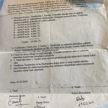 Creditwest Çatalköy Şikayet Var