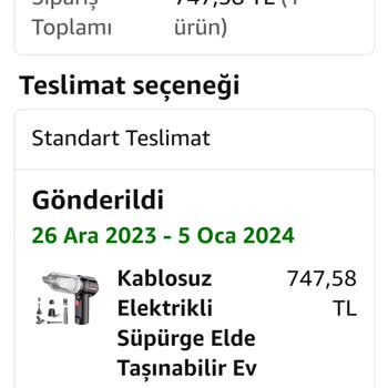 Amazon Stokta Olmayan Ürün Satışı