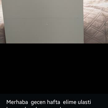 Trendyol'dan Aldığım Şifonyer Kırık Ve Tedariğini Sağlamıyorlar.