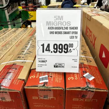 Migros Fazla Para Aldı Geri Ödemedi.!