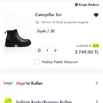 Boyner Şans Çarkı Kodum Çalışmıyor