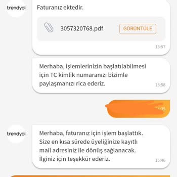 Trendyol Vergisiz Cihaz Fatura Problemi