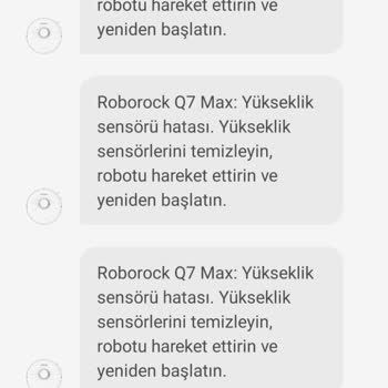Roborock Q7 Max Akıllı Robot Süpürge Beyaz Değişim Yapmıyor