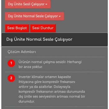 Vestel Klima Ses Problemi