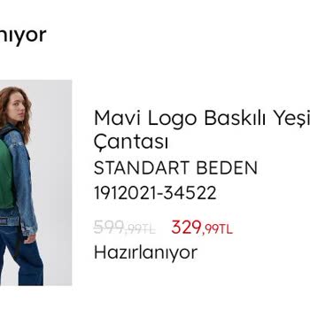 Mavi Online Siparişim Hâlâ Hazırlanıyor