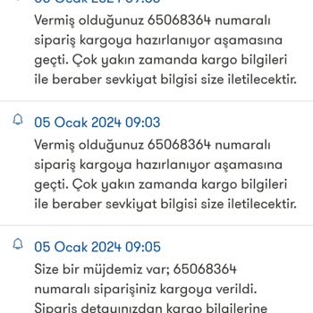Cepte Şok Sattığı Ürünü Göndermiyor.