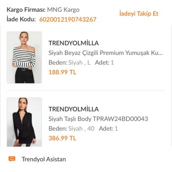 25 Gün Oldu Trendyol Ürünü Gönderdiğim Halde İade Yapmıyor.