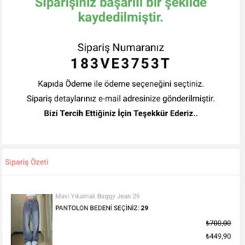 Charmé Butik   Cevap Versin