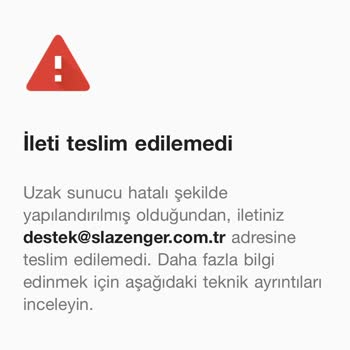 Slazenger Sipariş İade & Müşteri Hizmetleri Ve Mail Sorunu