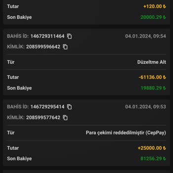Bahiscasino Jackpot Kazancımı Vermiyor. Zorla El Koydular. 61 Bin Tl