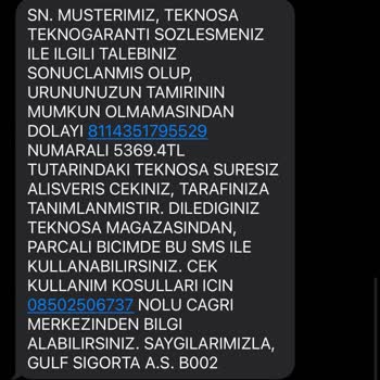 Teknosa Apple Watch Kasko Hayal Kırıklığı