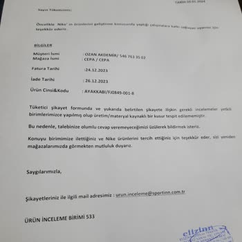 Nike Golf Air Jordan 1961 Kırılma Sorunu