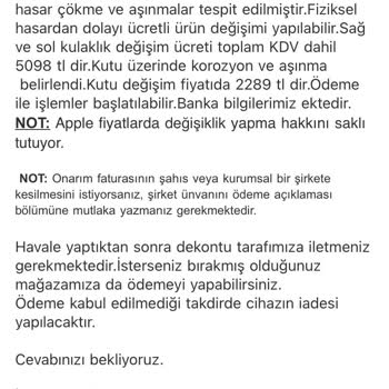 Troy Apple Servisi Garanti Kapsamındaki Üründen Ücret İstedi