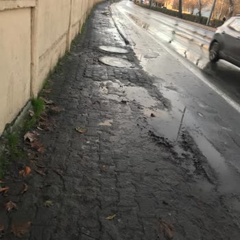 Çorlu Belediyesi Asla Yapılmayan Kaldırımlar