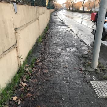 Çorlu Belediyesi Asla Yapılmayan Kaldırımlar