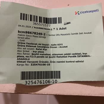 Çiçek Sepeti Şikayet Var