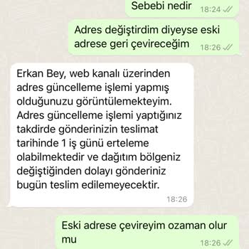 Kolay Gelsin Aynı Gün Teslim Ürünüm Teslim Edilmiyor
