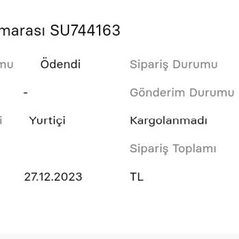 Sneaks Up Siparişin Kargolanmaması Hakkında