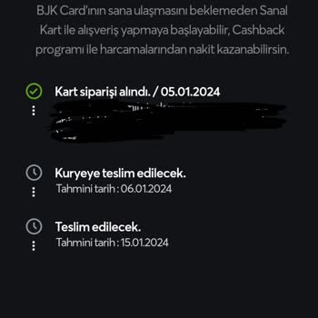 Papara Kartımın Teslim Edilmemesi