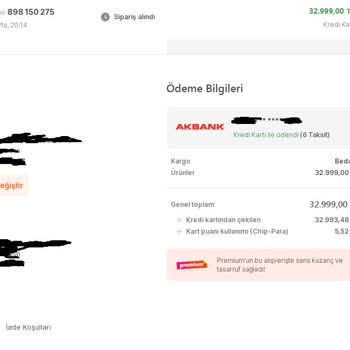 Hepsiburada Tedarik Mağduriyeti 33bin Tl Zarardayım Hem De 6 Taksit