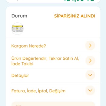 Ebebek Siparişim Nerede?