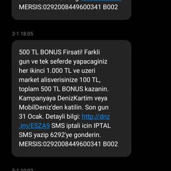 Denizbank Kampanya Yapıp Arkasında Durmuyor