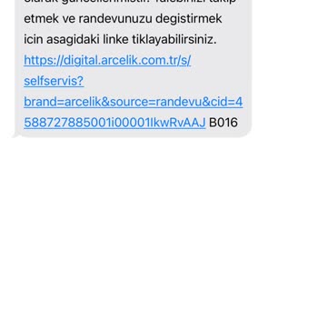 Arçelik Hizmeti Çok Kötü