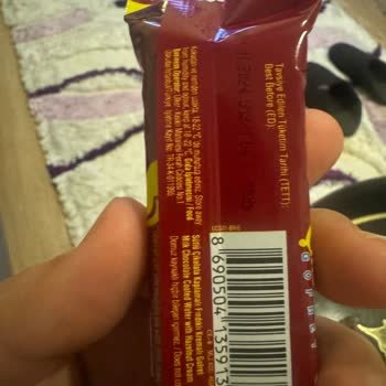 Ülker Çikolatalı Gofret Ambalajı Şişmiş