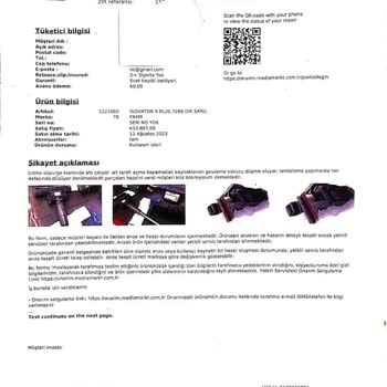 Media Markt Fakir Şarjlı Süpürge Sorunu