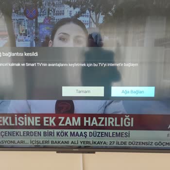 Philips TV Ağ Bağlantısı Kesildi Uyarısı