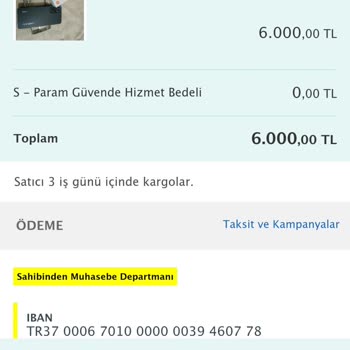 Sahibinden Paramı Aldılar Telefon Gelmedi