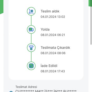Sendeo Ürünümü Teslim Alamadım