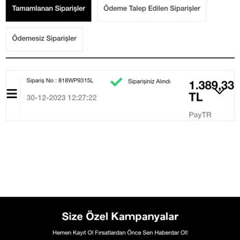 Levidor Siparişim Kargoya Verilmedi