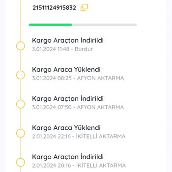 Sürat Kargo Kargoyu Teslim Etmedi