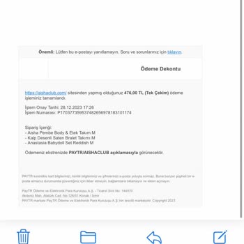 Aisha (Aishaclub.com) Aishaclup.com Siparişim 10 Günü Geçti Haber Yok Kargolanmadı