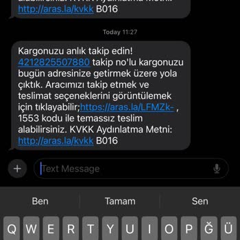 Aras Kargo Kuryesi Ve Saçmalıkları