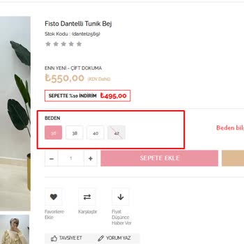 Emineaydin.com.tr Ölçüde Yanıltıcı İfade Kullanılmıştır